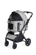 Load image into Gallery viewer, AGILE 2 | Auto Folding Medium Pet Stroller- Soft Grey