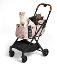 Load image into Gallery viewer, FREE TO GO | Auto Quick Folding Pet Stroller - Arctic Flower
