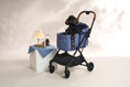 Load image into Gallery viewer, FREE TO GO | Auto Quick Folding Pet Stroller - Blue Note