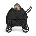 Load image into Gallery viewer, Kross | One-Step Folding Large Pet Stroller- Midnight Black