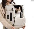 Load image into Gallery viewer, TRUFFLE | Pet carrier bag - Creamy Cloud