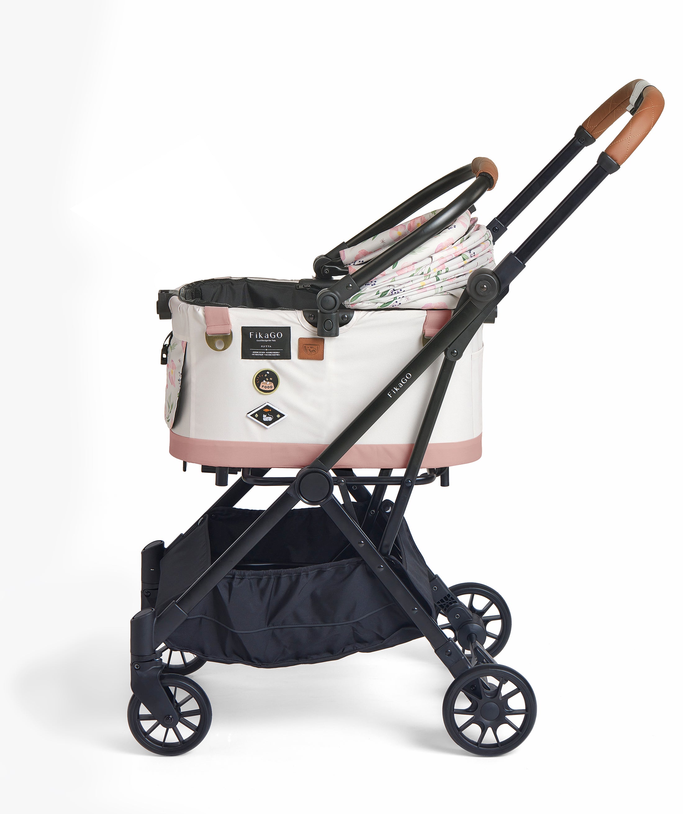 FLYTTA PLUS | Detachable Pet Stroller - Nordic Garden
