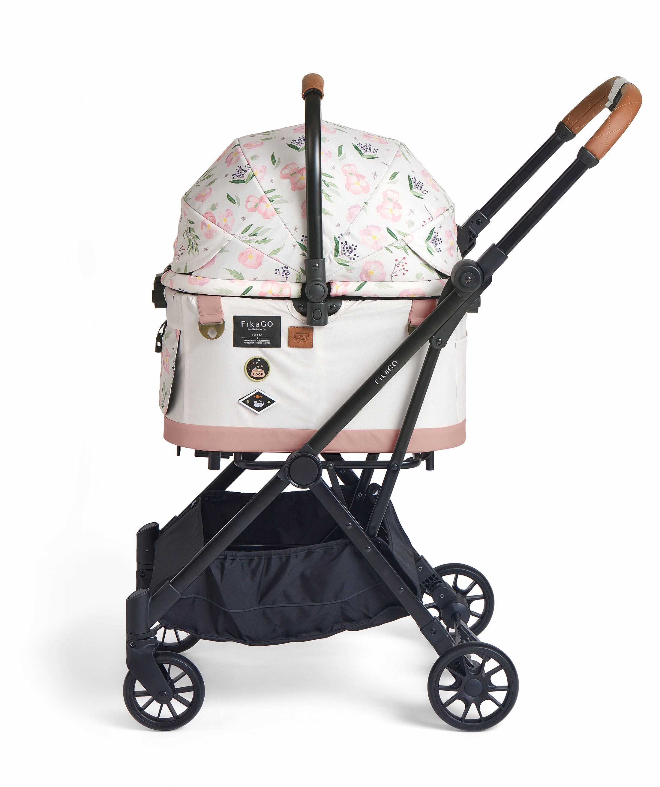 FLYTTA PLUS | Detachable Pet Stroller - Nordic Garden