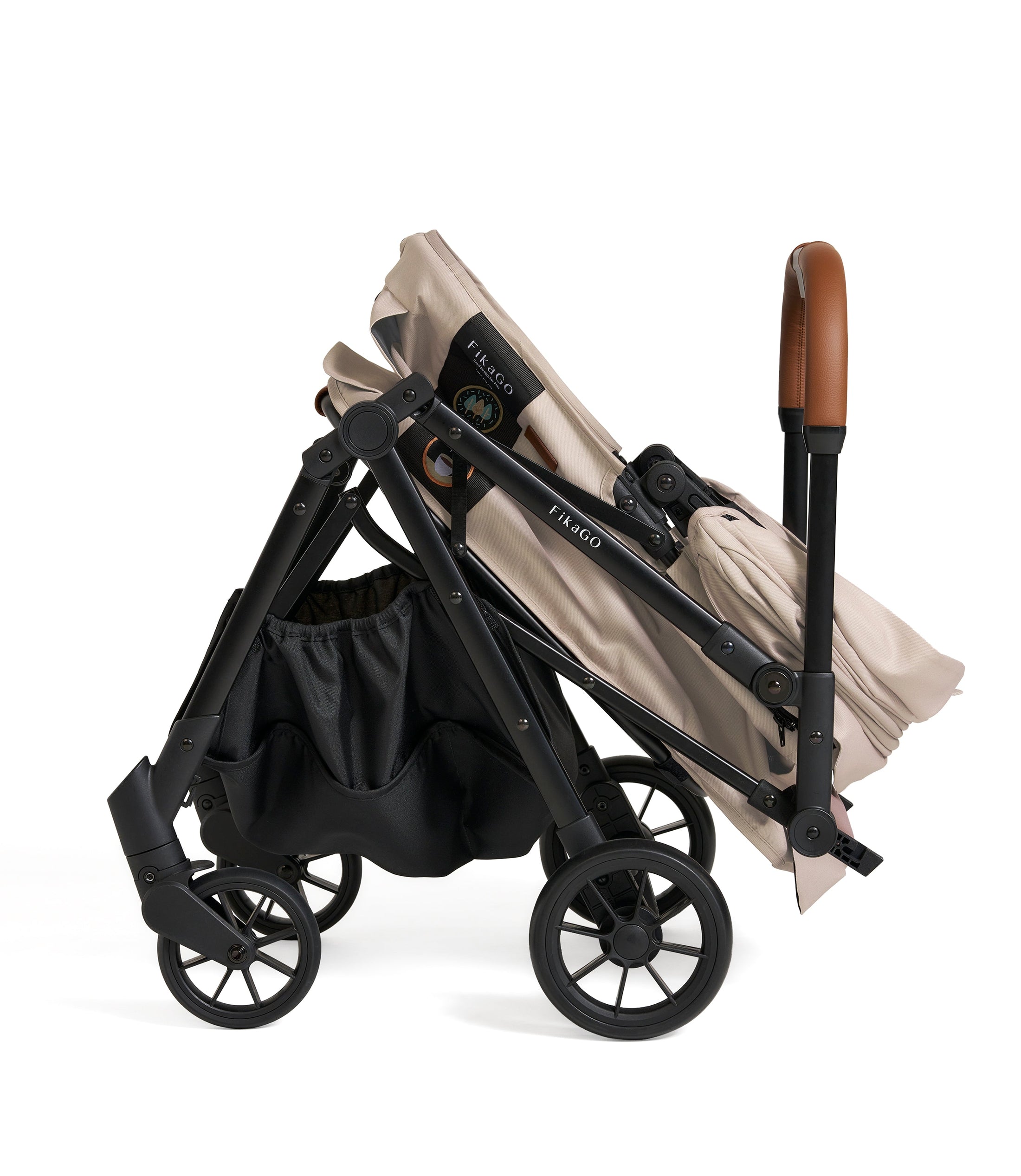 FREE TO GO | Auto Quick Folding Pet Stroller - Blue Note