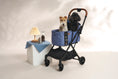 Load image into Gallery viewer, FREE TO GO | Auto Quick Folding Pet Stroller - Blue Note
