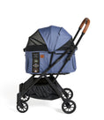 Load image into Gallery viewer, FREE TO GO | Auto Quick Folding Pet Stroller - Blue Note
